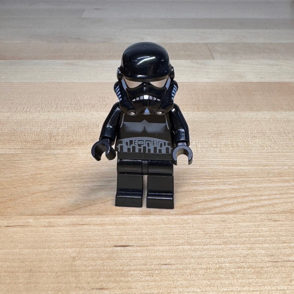 LEGO Star Wars First Order‎ Stormtrooper Minifigure Black Shiny Helmet